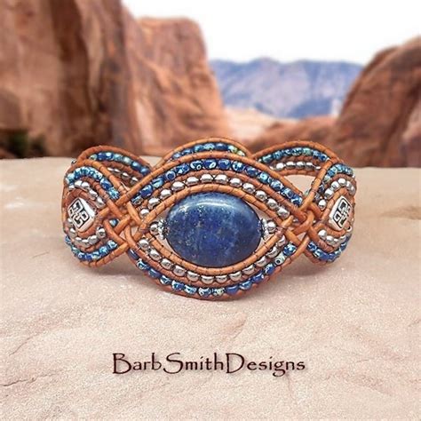 Gorgeous Bead And Knotted Leather Bracelet Tutorials And Kits By