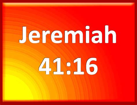 Jeremiah Then Took Johanan The Son Of Kareah And All The