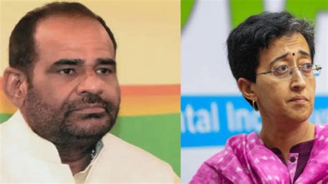 BJP S Ramesh Bidhuri S Latest Barb Atishi Roaming Like A Deer In