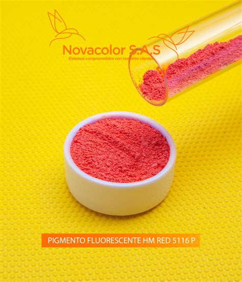 Pig Fluorescente Hm Red P Novacolor