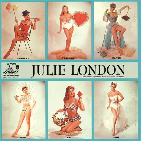 Julie London Pin Up Shots For 1956 Calendar Girl Album Porn Pictures Xxx Photos Sex Images