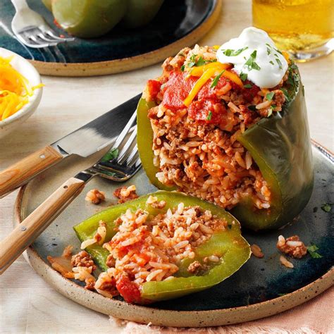 Turkey Stuffed Peppers Recipe How To Make It