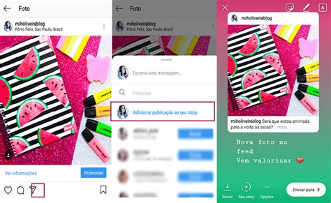 Como Compartilhar Publica Es Do Feed No Stories Do Instagram