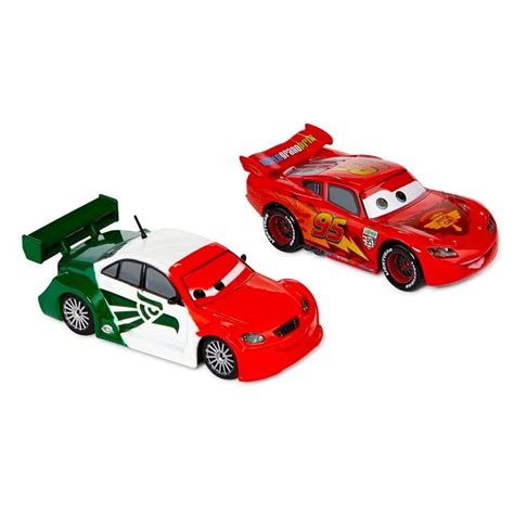 Mcqueen Car Set And Memo Rojas Cars Disney Store