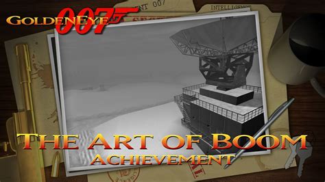 GoldenEye 007 Xbox The Art Of Boom Achievement YouTube