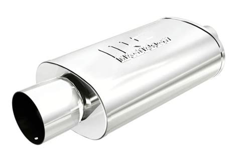 Magnaflow Polished Stainless Steel Race Series Muffler With Tip