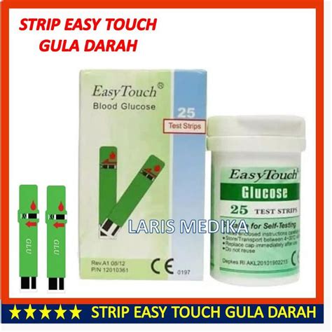 Jual Easytouch Glucose Test Strip Cek Gula Darah Tes Refill Isi Easy