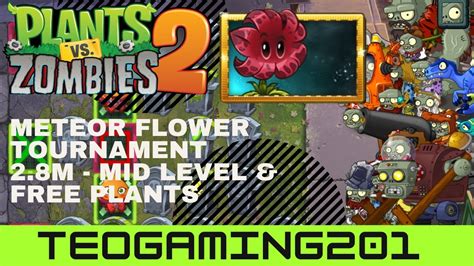 PvZ 2 Arena Meteoric Cataclysm Season Meteor Flower Tournament