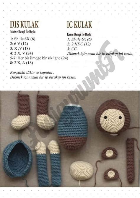 Amigurumi Cute Monkey Crochet Free Pattern Amigurumi Artofit