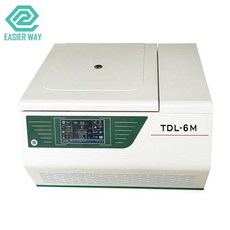 TDL 6M TDL 5M Benchtop Low Speed Refrigerated Centrifuge Easier Way