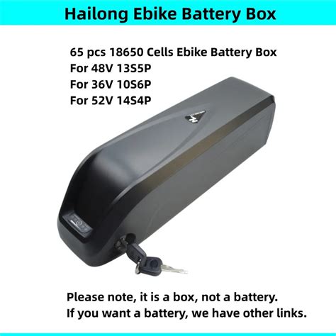 Pcs Cells Hailong Plus Ebike Battery Box Cells V