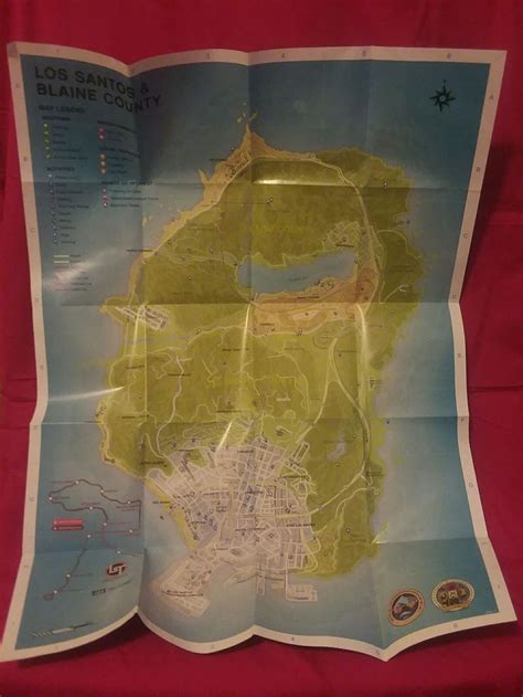 Gta 5 Map Poster