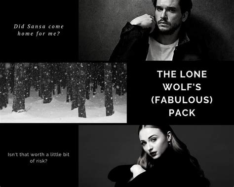 The Jonsa Creatives — Winterrose527 Chapter 4 Of The Lone Wolfs