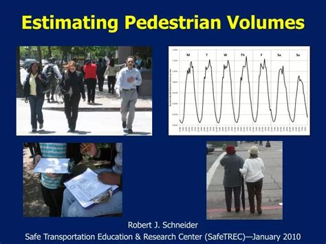 Ppt Estimating Pedestrian Volumes Powerpoint Presentation Free