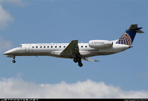 N15509 Embraer ERJ 135ER Continental Express ExpressJet Airlines