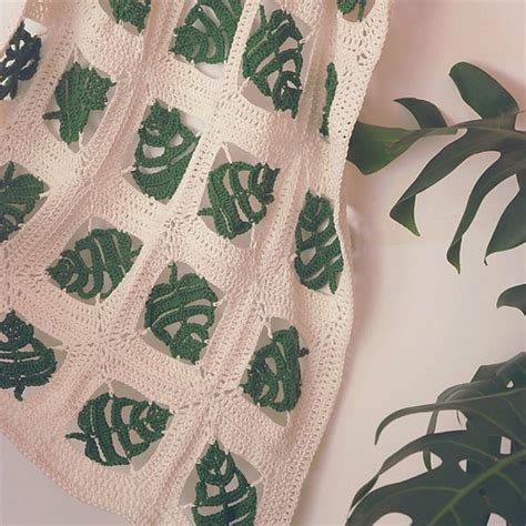 Ravelry Monstera Granny Square Pattern By Roseanna Murray