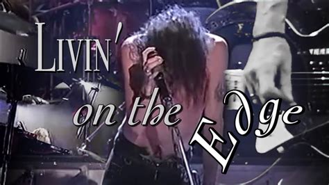 Aerosmith Livin On The Edge Live Mix Youtube