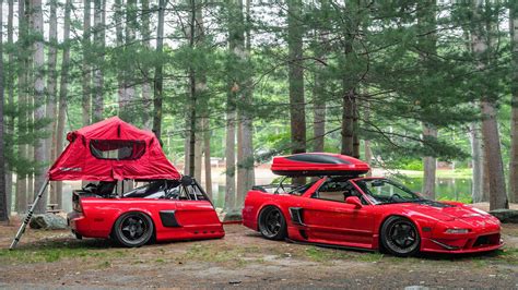 Camper Nsx Gets Half Chopped Nsx Trailer S2ki