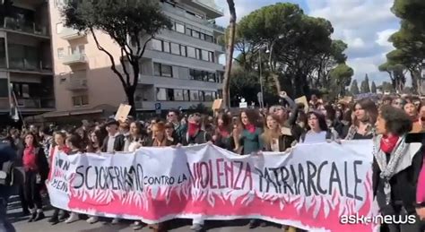 Stop Al Patriarcato E Al Genocidio A Gaza Il Corteo Per La Giornata