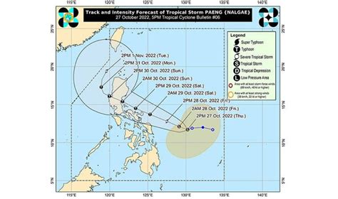 More Areas In Luzon Visayas Under Signal No 1 As Paeng Maintains