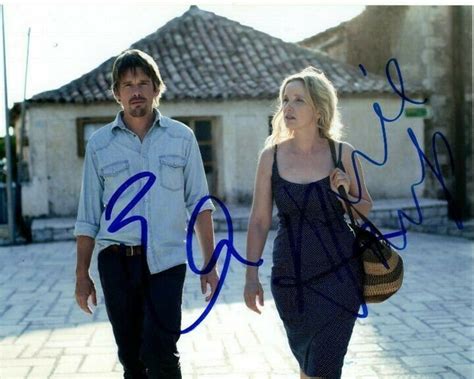 Ethan Hawke and Julie Delpy Signed Autographed 8x10 Before Midnight ...