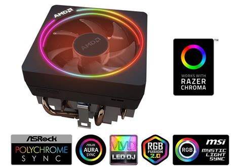 Amd Wraith Prism Rgb Cpu Kühler Für Am4 Kaufen Auf Ricardo