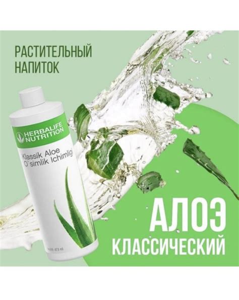Растительный напиток HERBALIFE алоэ класический - купить с доставкой по ...