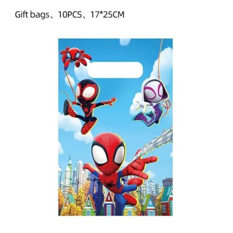 Bolsas Dulceras Unidades Para Cumplea Os Spidey Tu Fiesta A Un Click