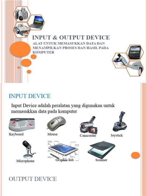 Input & Output Device | PDF