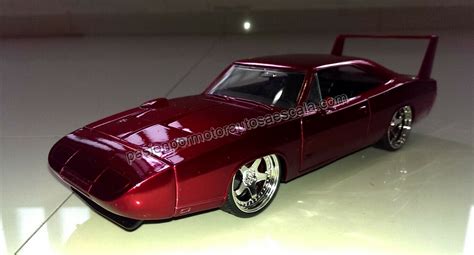 Dodge Charger Daytona Dom S Toretto Rojo Rapido Y Furioso