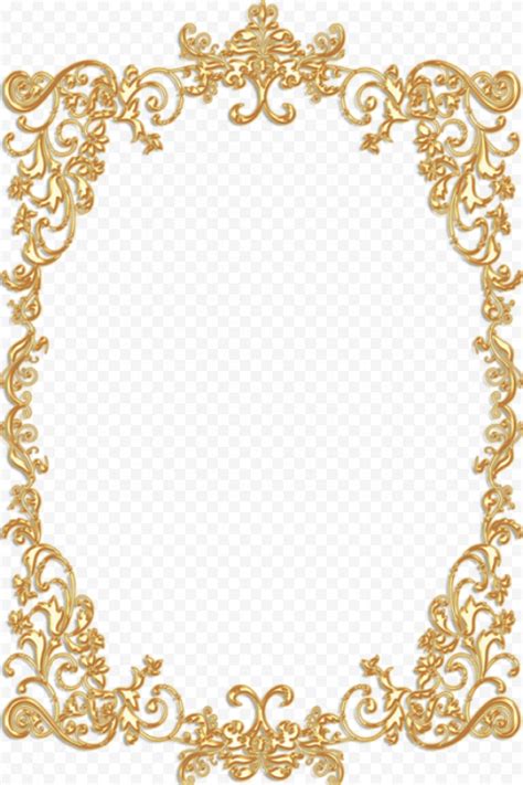 Rectangle Antique Border Png Clipart Pxpng