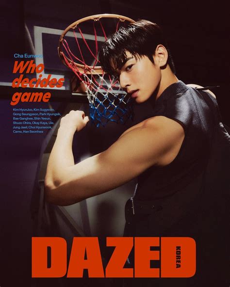 Dazed Confused Mar Cover Astro Cha Eun Woo Authentic