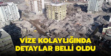 Almanya Dan Depremzedelere Kolay Vize Hamlesi Detaylar Belli Oldu