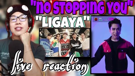 SB19 NO STOPPING YOU LIGAYA Live Reaction ZOWIEZEN YouTube