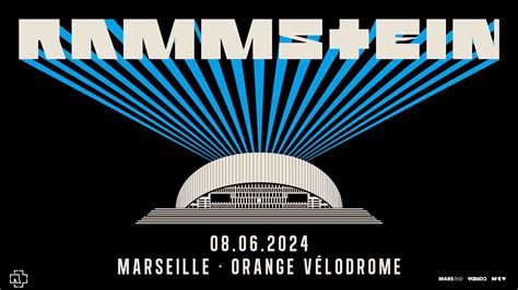 Rammstein Orange Vélodrome Marseille 8 Juin 2024