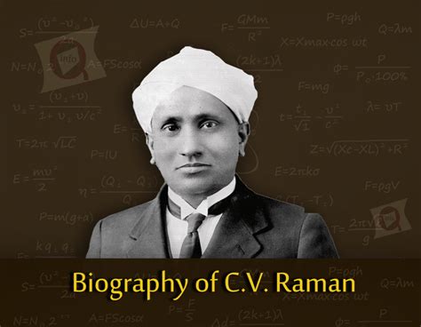 Biography of C.V. Raman | InforamtionQ.com