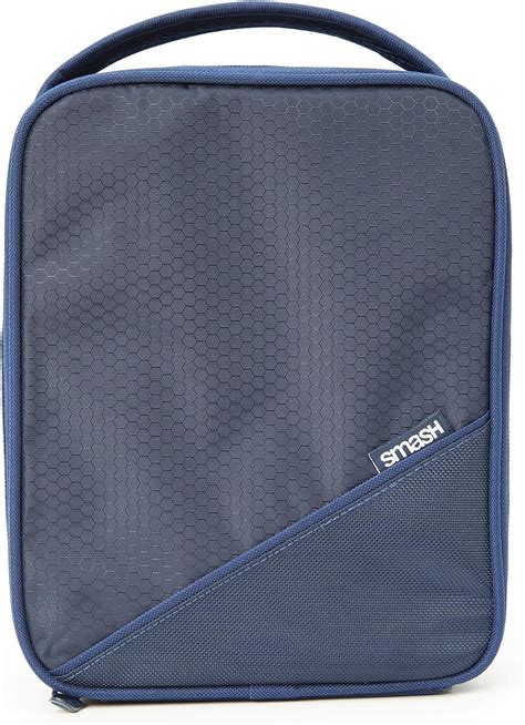 Smash Insulated Lunch Bag Polyester Navy 8cm X 18cm X 25cm Amazon