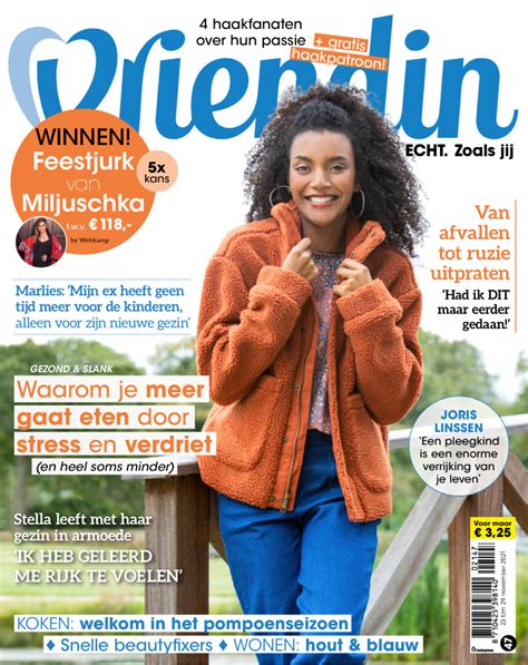 Tijdschrift Vriendin 47 November 2021 Pers Wereld