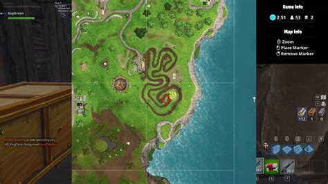 Fortnite Season 4 Guide Follow The Salty Springs Treasure Map