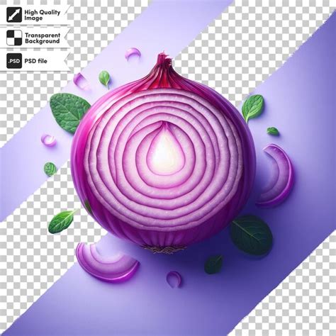 Premium Psd Psd Onion Isolated On Transparent Background