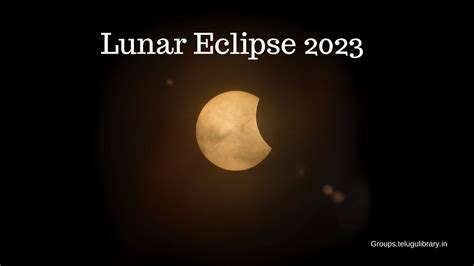 Lunar Eclipse 2023