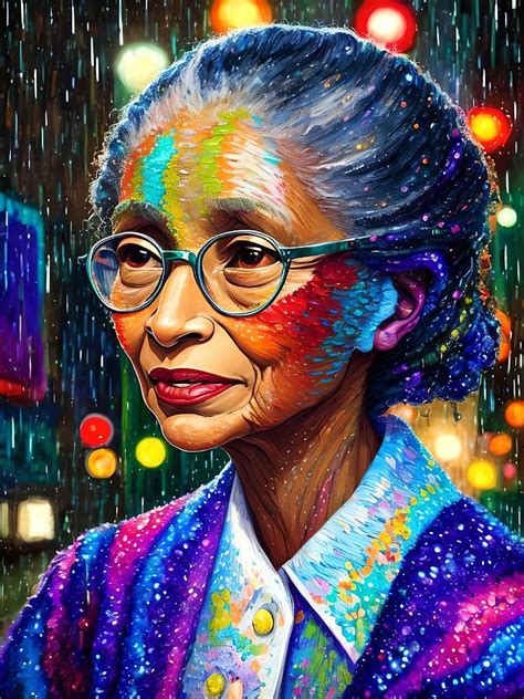 Rosa Parks Digital Art By Bliss Of Art Fine Art America