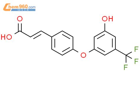 749263 52 3 2 PROPENOIC ACID 3 4 3 HYDROXY 5 TRIFLUOROMETHYL