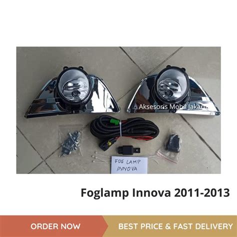 Jual Foglamp Fog Lamp Lampu Kabut Toyota Innova Kaca Di