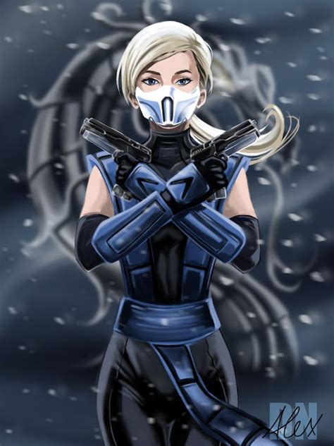 Cassie Cage Subzero By Siberzer0 On Deviantart Mortal Kombat