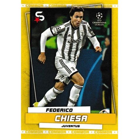 Buy Cards Federico Chiesa Photo Variation Juventus Topps Superstars 2023