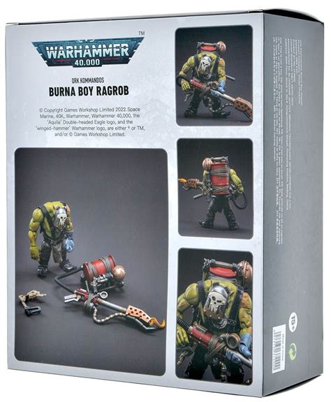 Фигурка JoyToy Warhammer 40 000 Ork Kommandos Burna Boy Ragrob