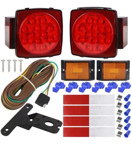 Kit De Luces Led Sumergibles Remolque Luces Superbril Cuotas Sin