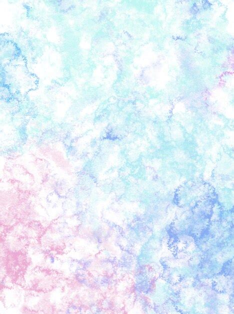 Un Fondo De Acuarela Con Un Fondo Rosa Y Azul Foto Premium