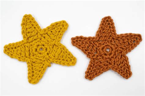 Free Crochet Star Pattern - Simple How To Crochet A Star